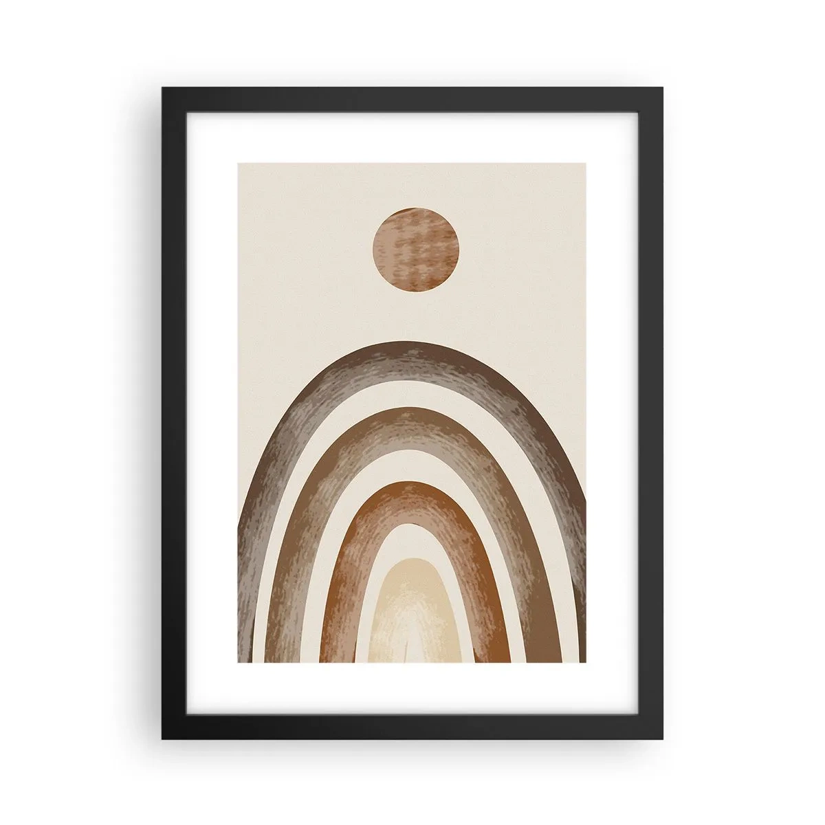 Affiche dans un cadre noir - Poster - Dans une galaxie lointaine - 30x40 cm