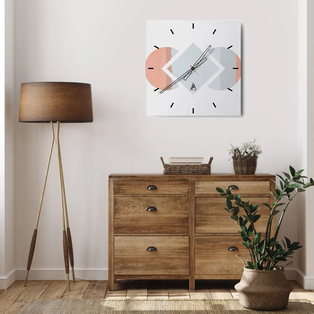 Horloge murale - Pendule murale - La situation est clair - 30x30 cm