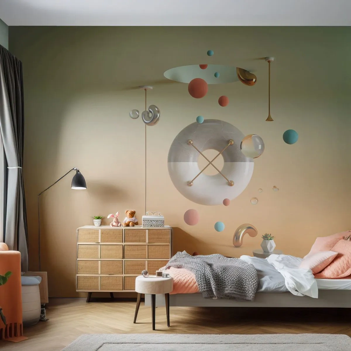 Papier Peint Photo Premium Sand - Tout peut arriver - Abstraction, Surréalisme, 3D - 250x175 cm