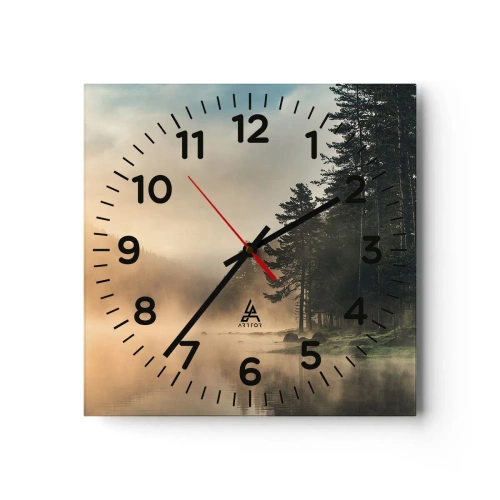 Horloge murale - Pendule murale - Naissance du jour - 40x40 cm