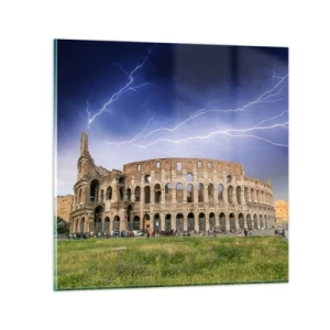 Impression sur verre - Image sur verre - Arène de combat - 40x40 cm