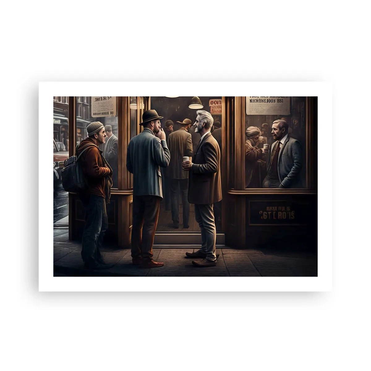 Affiche - Poster - Bon moment de la journée - 70x50 cm