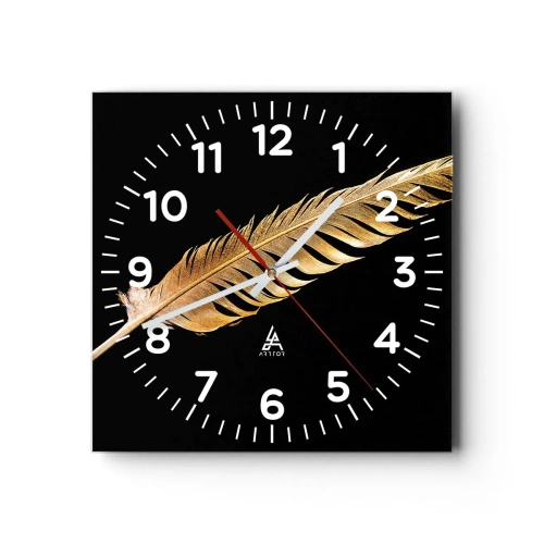 Horloge murale - Pendule murale - Sans porte-plume - 40x40 cm