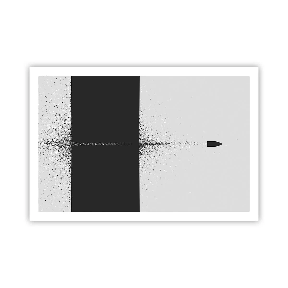 Affiche - Poster - Droit au but - 91x61 cm