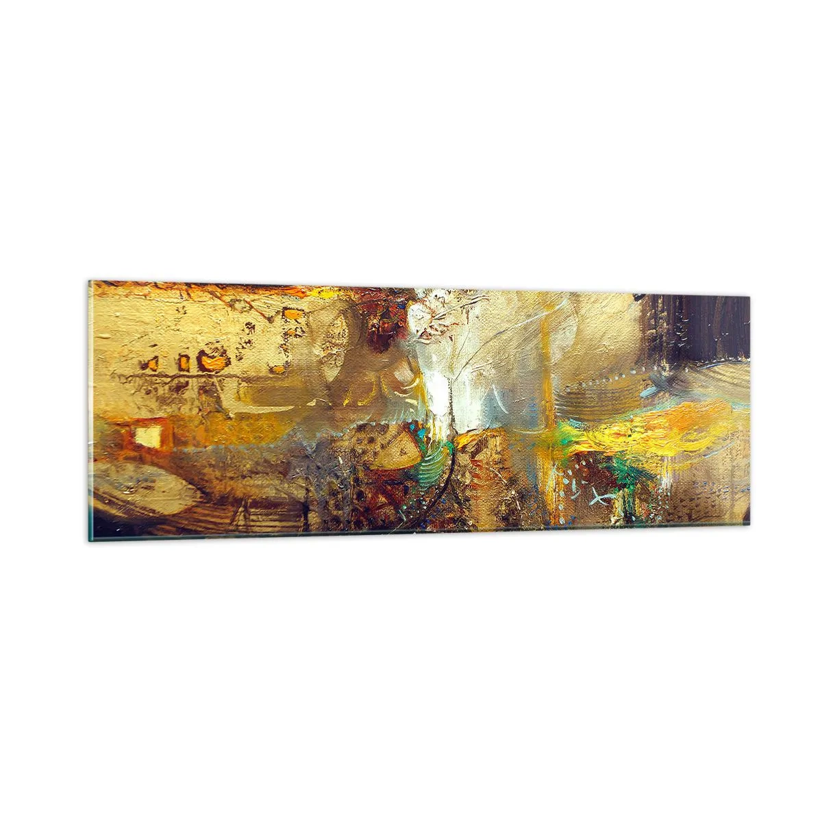 Impression sur verre - Image sur verre - Froid, tiède, chaud - 90x30 cm