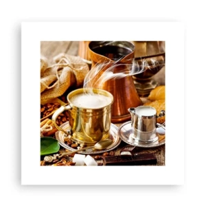 Affiche - Poster - Bonne journée! - 30x30 cm