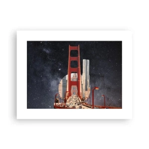 Affiche - Poster - Toujours au centre - 40x30 cm