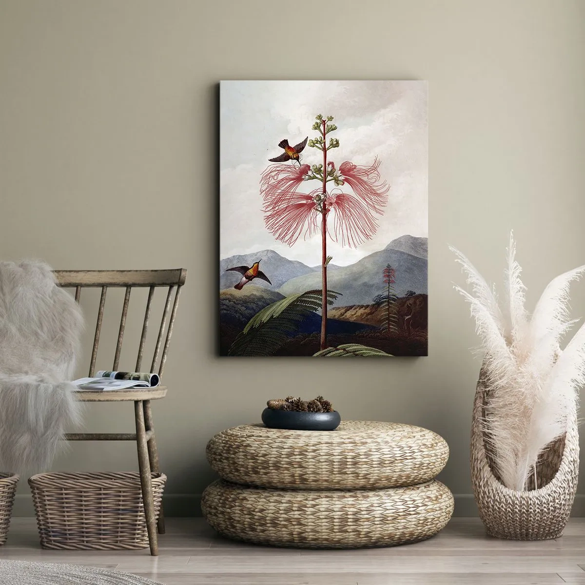 Impression sur toile - Image sur toile - Dans un paradis tropical - 80x120 cm