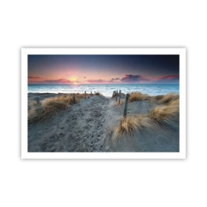 Affiche - Poster - Tu as versé l'éclat de l'arc-en-ciel sur les flots - 91x61 cm