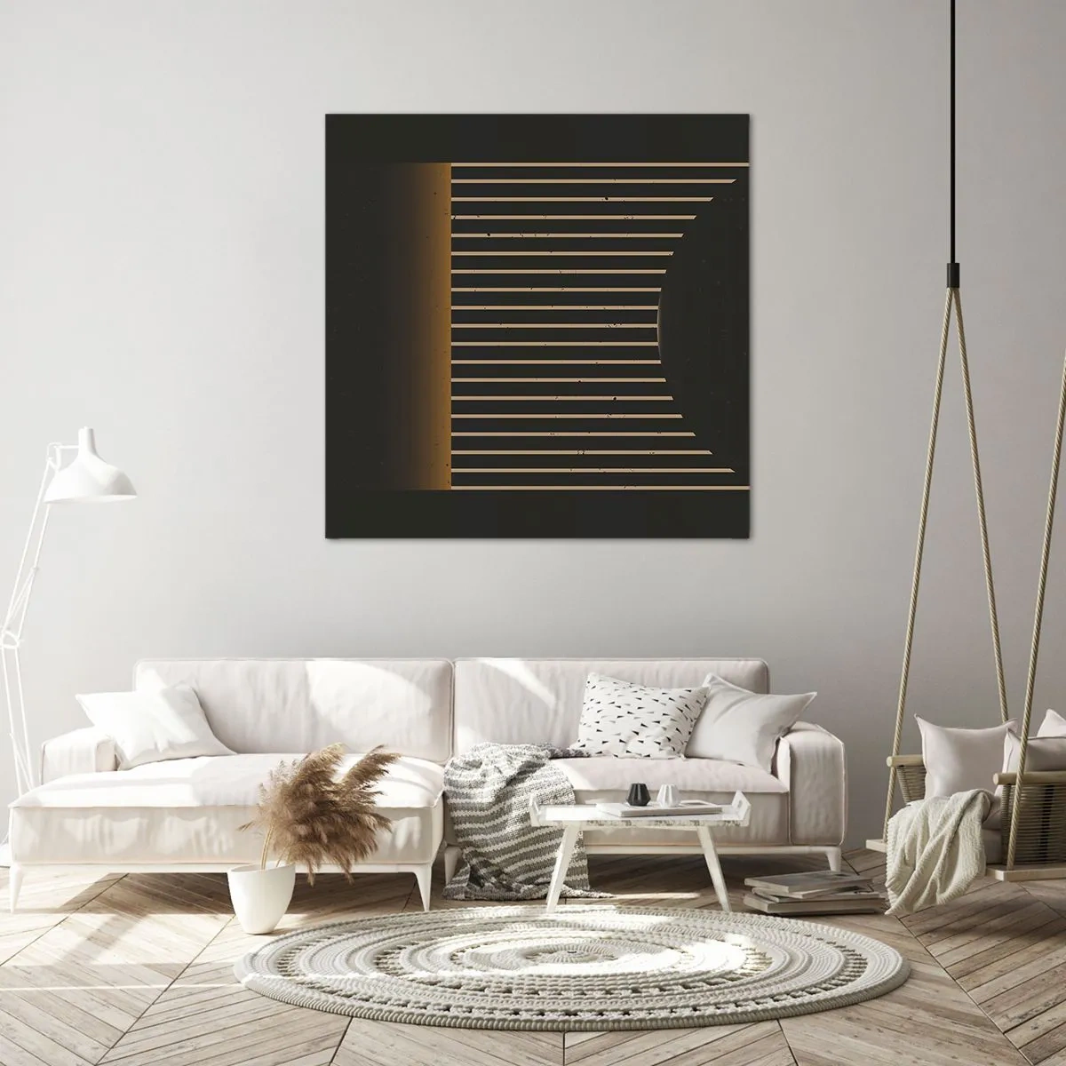 Impression sur toile - Image sur toile - Explorez les ténèbres - 70x70 cm