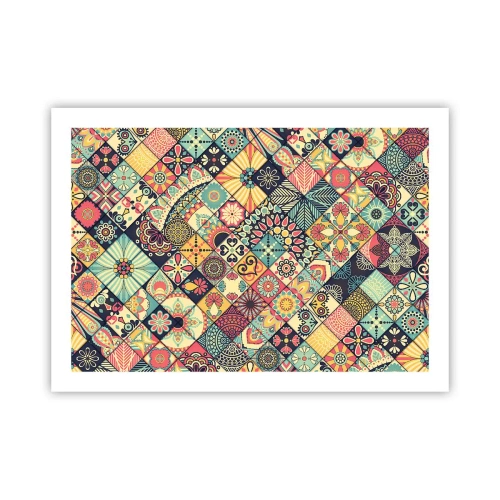 Affiche - Poster - Ambiance marocaine - 70x50 cm