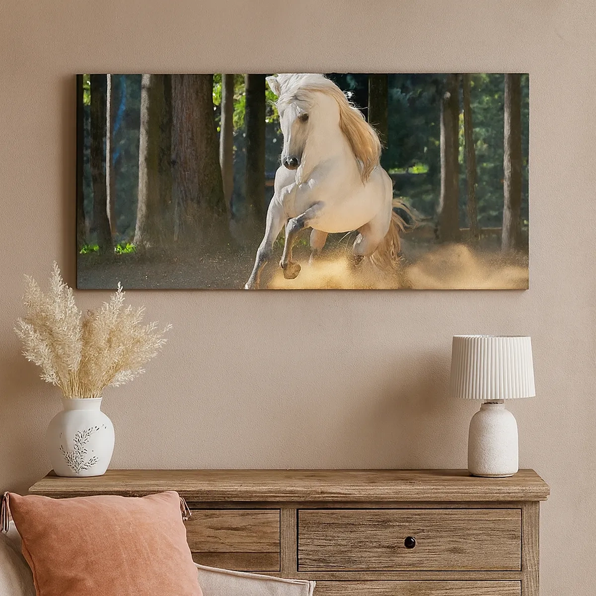 Impression sur toile - Image sur toile - Comme dans un roman fantastique - 30x30 cm