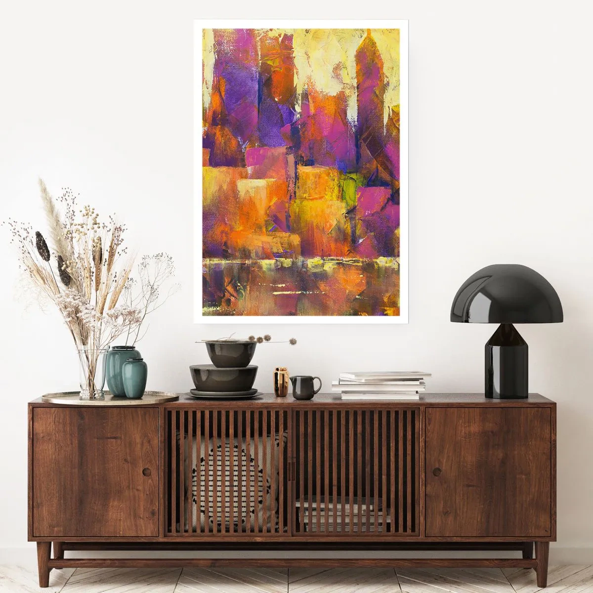 Affiche - Poster - Composition métropolitaine - 30x40 cm