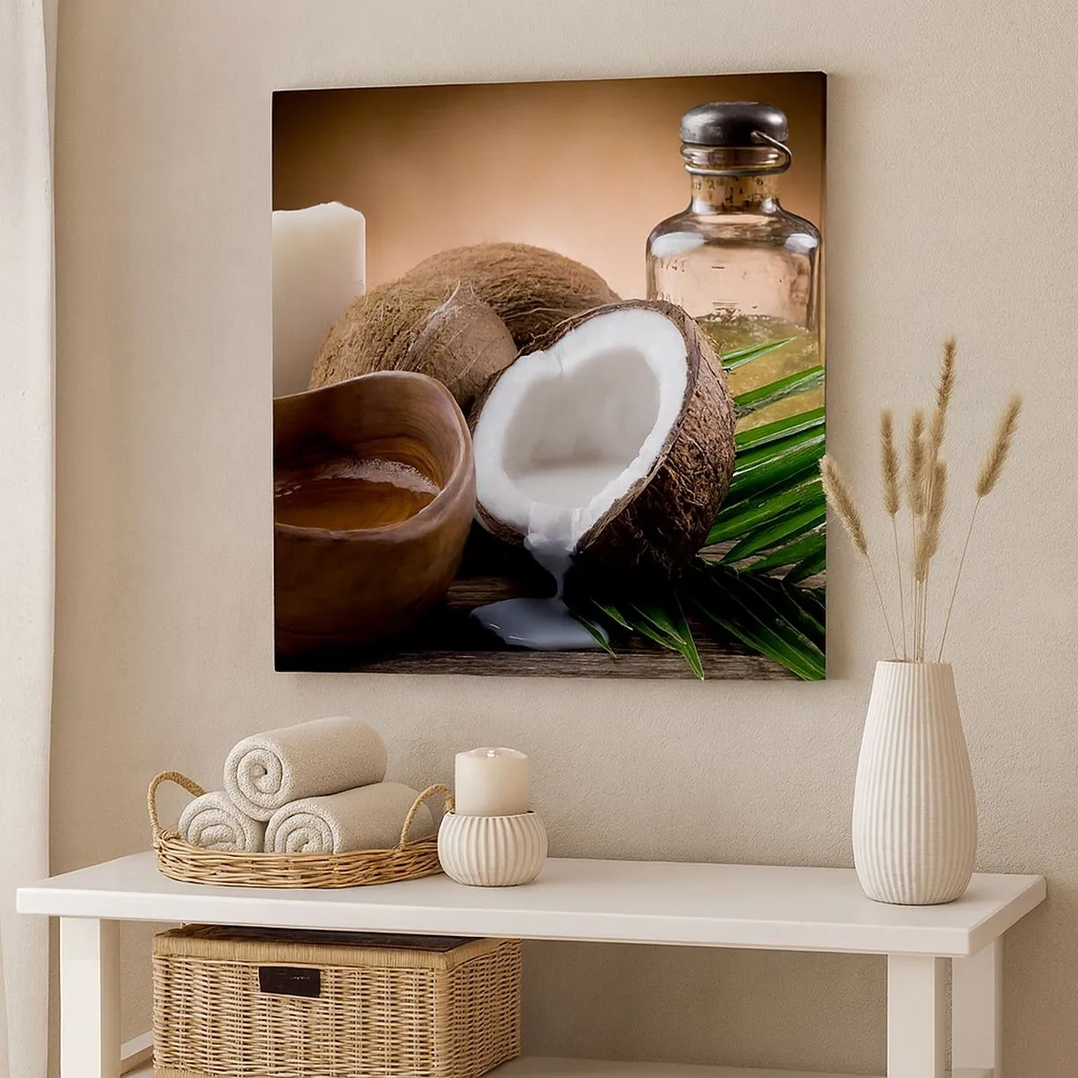 Impression sur toile - Image sur toile - Santé des îles tropicales - 30x30 cm