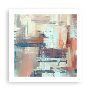 Affiche - Poster - Atteindre la lumière - 50x50 cm