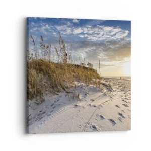 Impression sur toile - Image sur toile - Invitation à la ballade - 30x30 cm