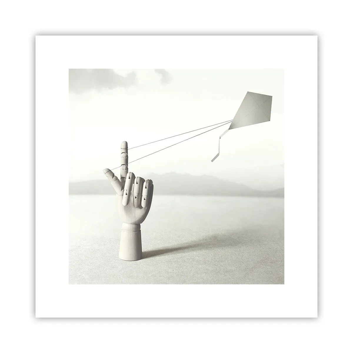 Affiche - Poster - Épreuve de force - 30x30 cm