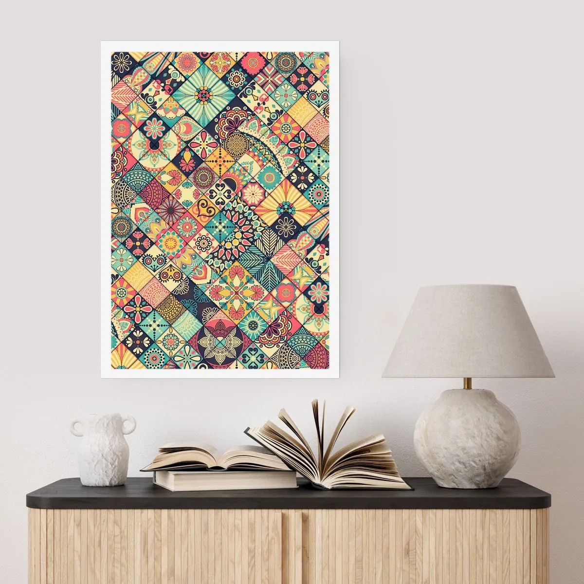 Affiche - Poster - Ambiance marocaine - 61x91 cm