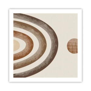 Affiche - Poster - Dans une galaxie lointaine - 60x60 cm