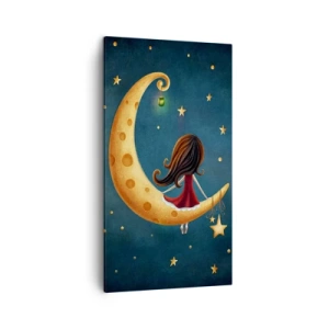 Impression sur toile - Image sur toile - Il était une fois... - 45x80 cm