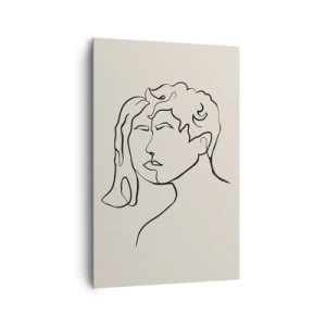 Impression sur toile - Image sur toile - Et l'unité est apparue - 80x120 cm