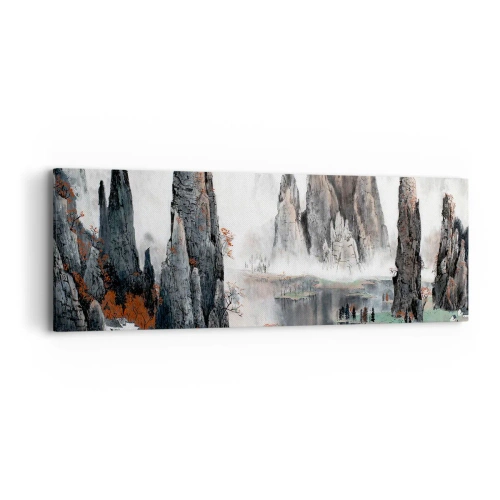 Impression sur toile - Image sur toile - De puissants gardiens - 90x30 cm