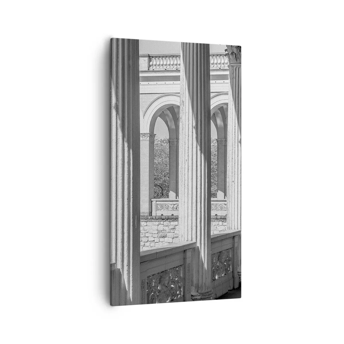 Impression sur toile - Image sur toile - Arcade ensoleillée - 55x100 cm