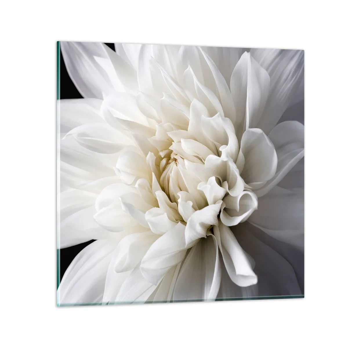 Impression sur verre - Image sur verre - Le matin de la jeune mariéé - 30x30 cm