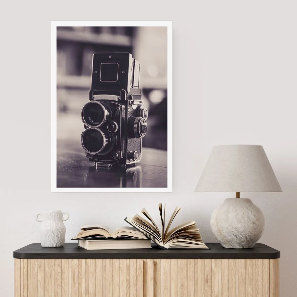 Affiche - Poster - La magie de la photographie ancienne - 30x40 cm