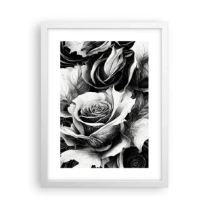 Affiche dans un cadre blanc - Poster - Toujours une reine - 30x40 cm