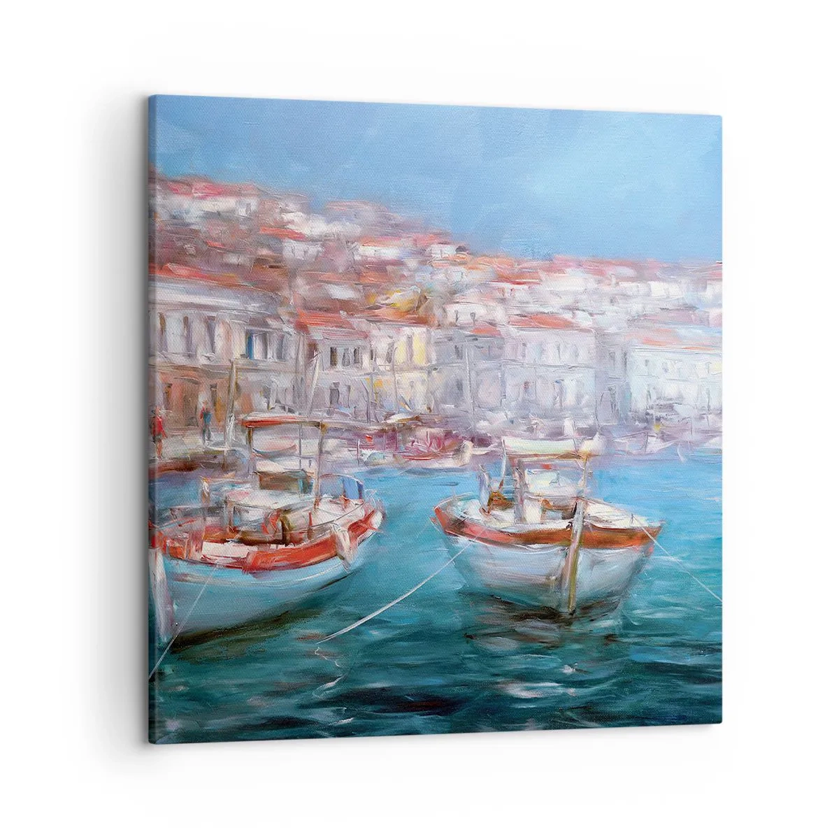 Impression sur toile - Image sur toile - Baie italienne - 50x50 cm
