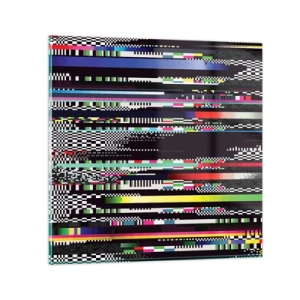 Impression sur verre - Image sur verre - L'image de contrôle de la réalité - 60x60 cm