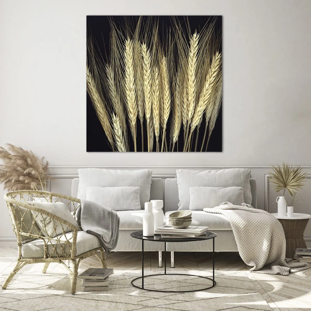 Impression sur verre - Image sur verre - Magie rustique - 50x50 cm