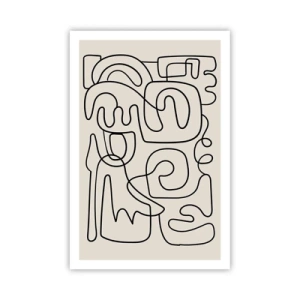 Affiche - Poster - Suivez les indices - 61x91 cm