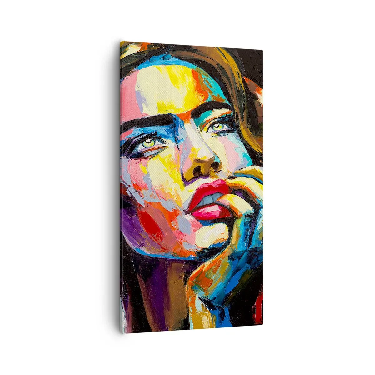 Impression sur toile - Image sur toile - Les rêves volent dans le ciel comme des oiseaux - 55x100 cm