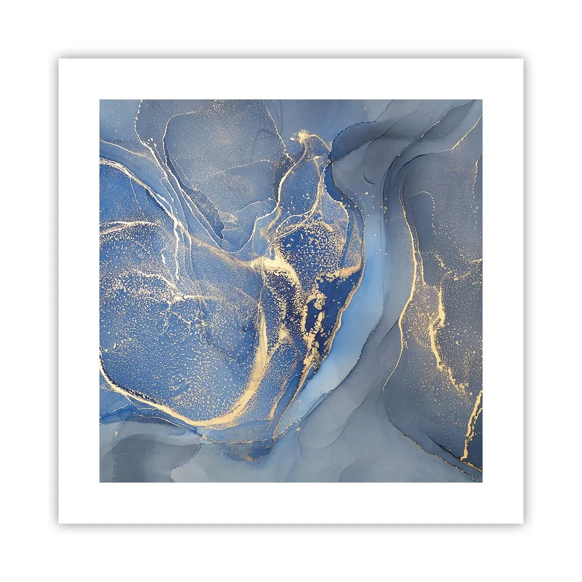 Affiche - Poster - Poussière d'or - 40x40 cm