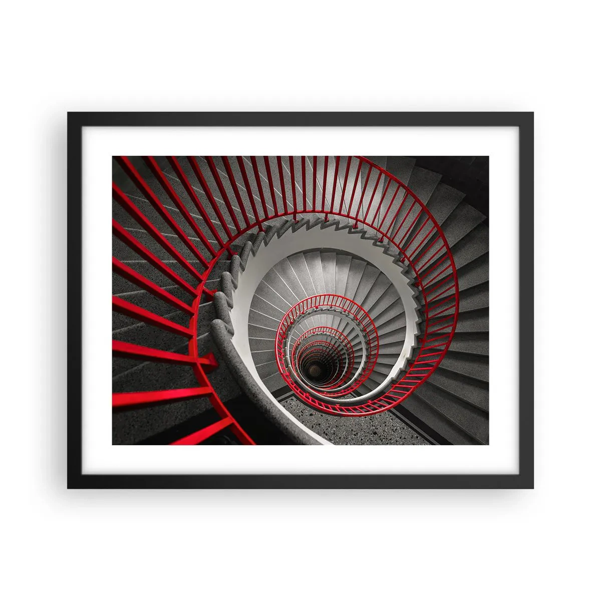 Affiche dans un cadre noir - Poster - Amusement architectural - 50x40 cm