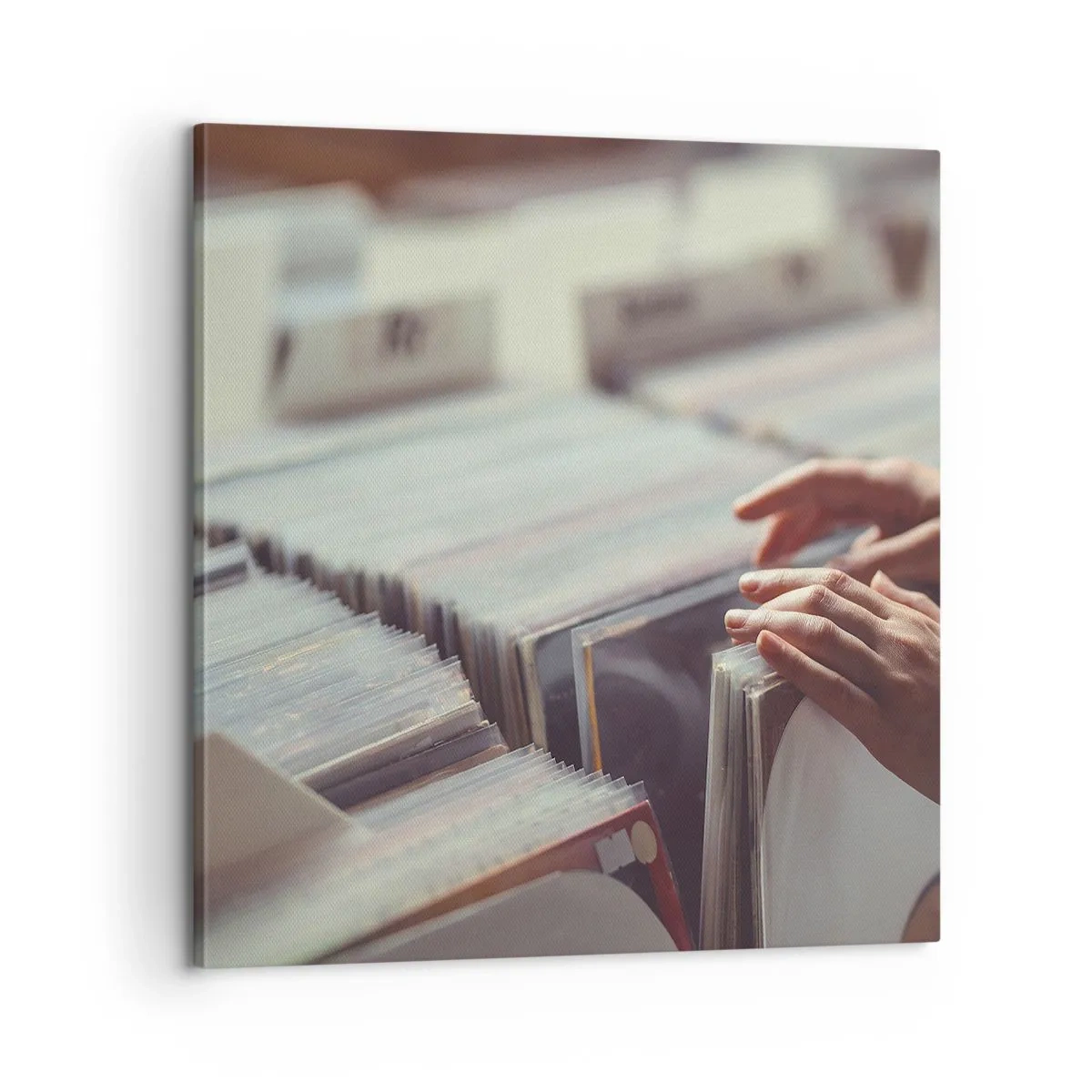 Impression sur toile - Image sur toile - A la recherche d'émotions - 60x60 cm