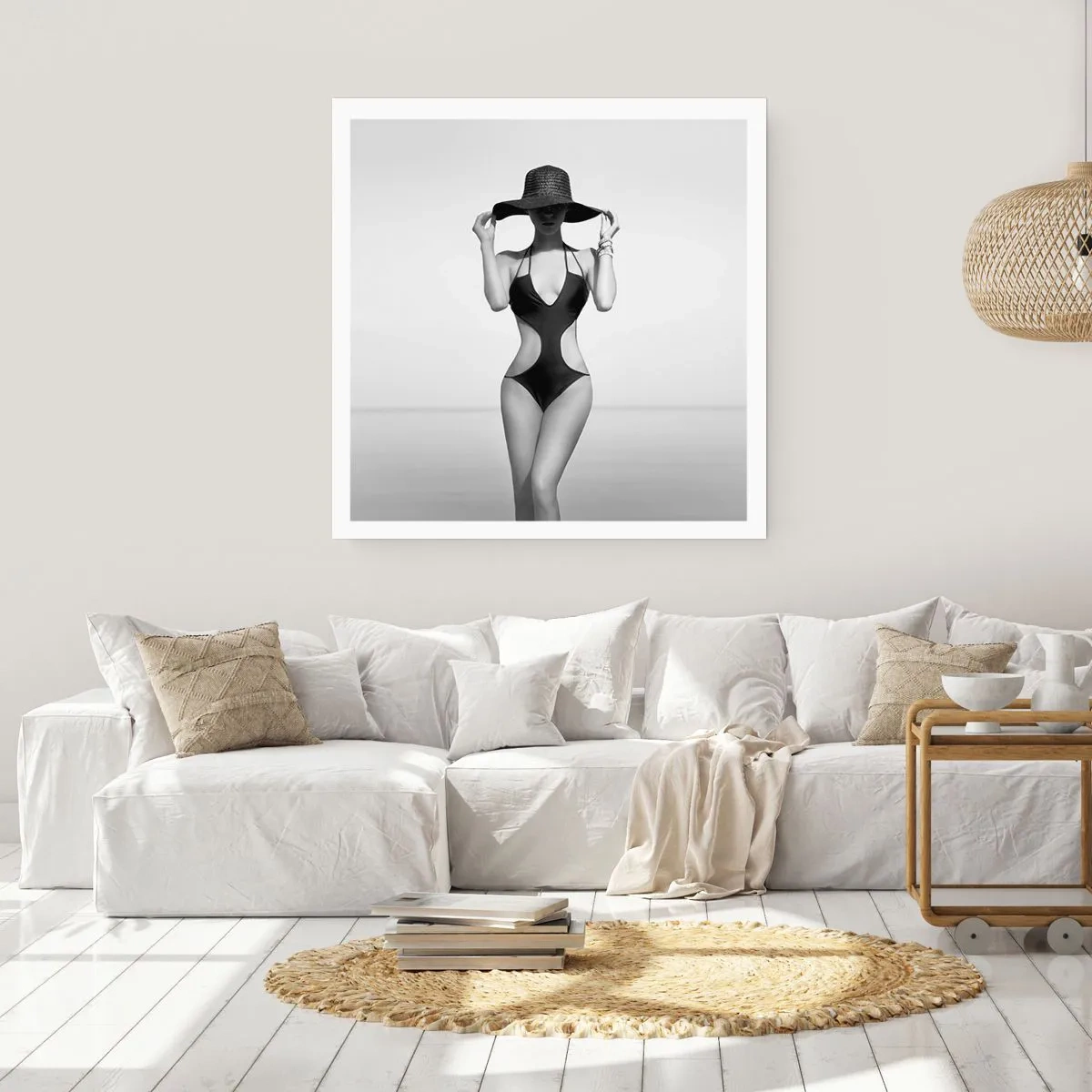 Affiche - Poster - Mon prénom? Élégance - 60x60 cm