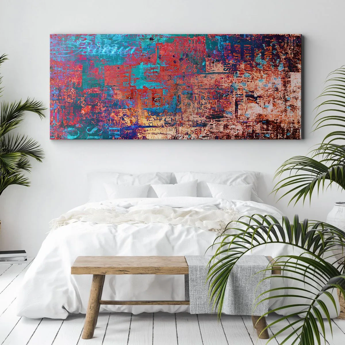 Impression sur toile - Image sur toile - Mémoire et oubli - 100x40 cm