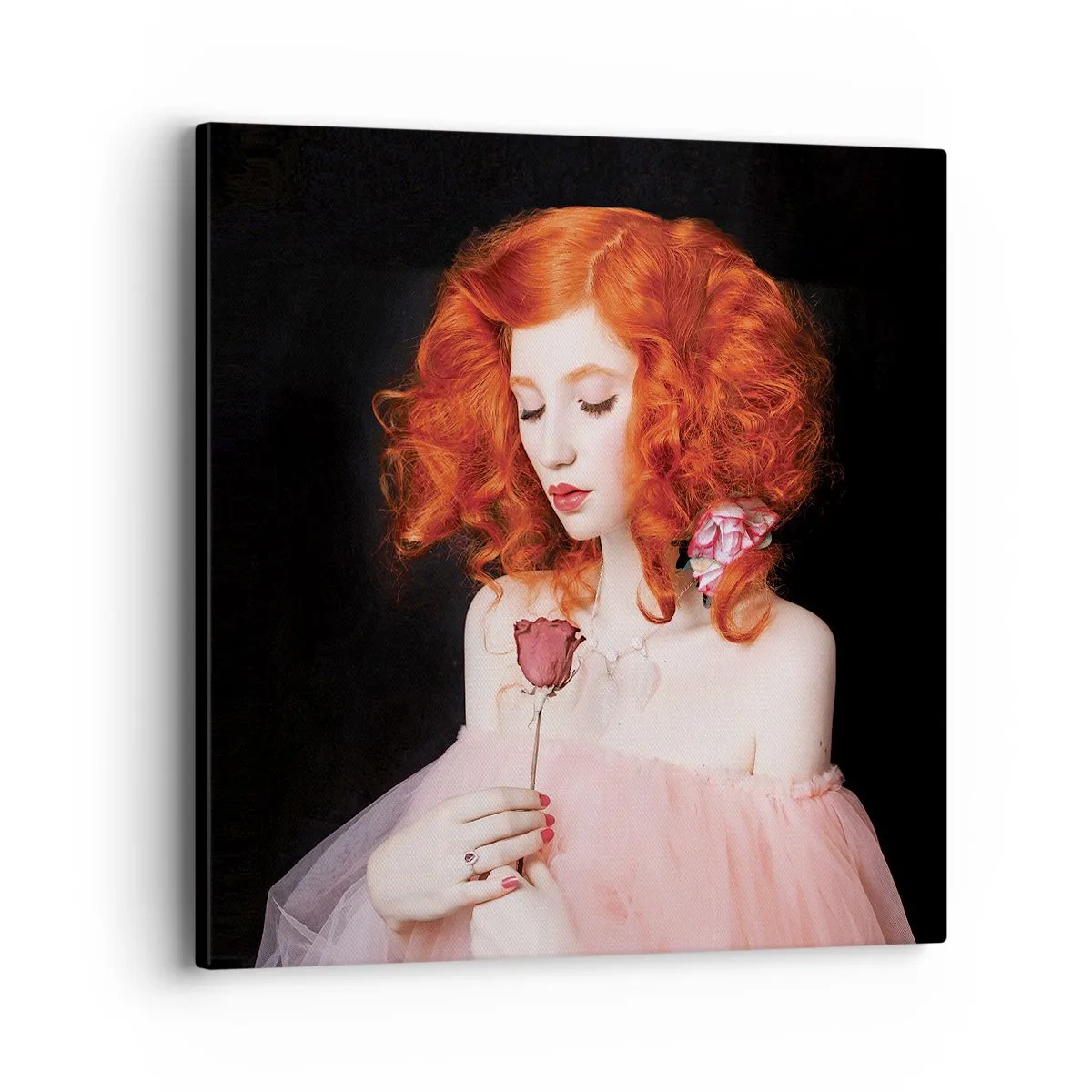 Impression sur toile - Image sur toile - De style baroque - 40x40 cm