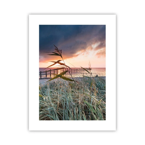 Affiche - Poster - Ça ne passe pas avec le vent - 30x40 cm