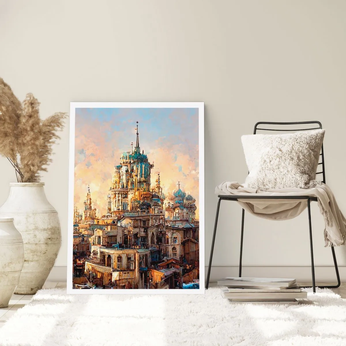 Affiche - Poster - Ville des villes - 40x50 cm