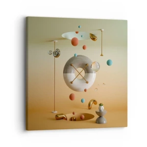 Impression sur toile - Image sur toile - Tout peut arriver - 30x30 cm