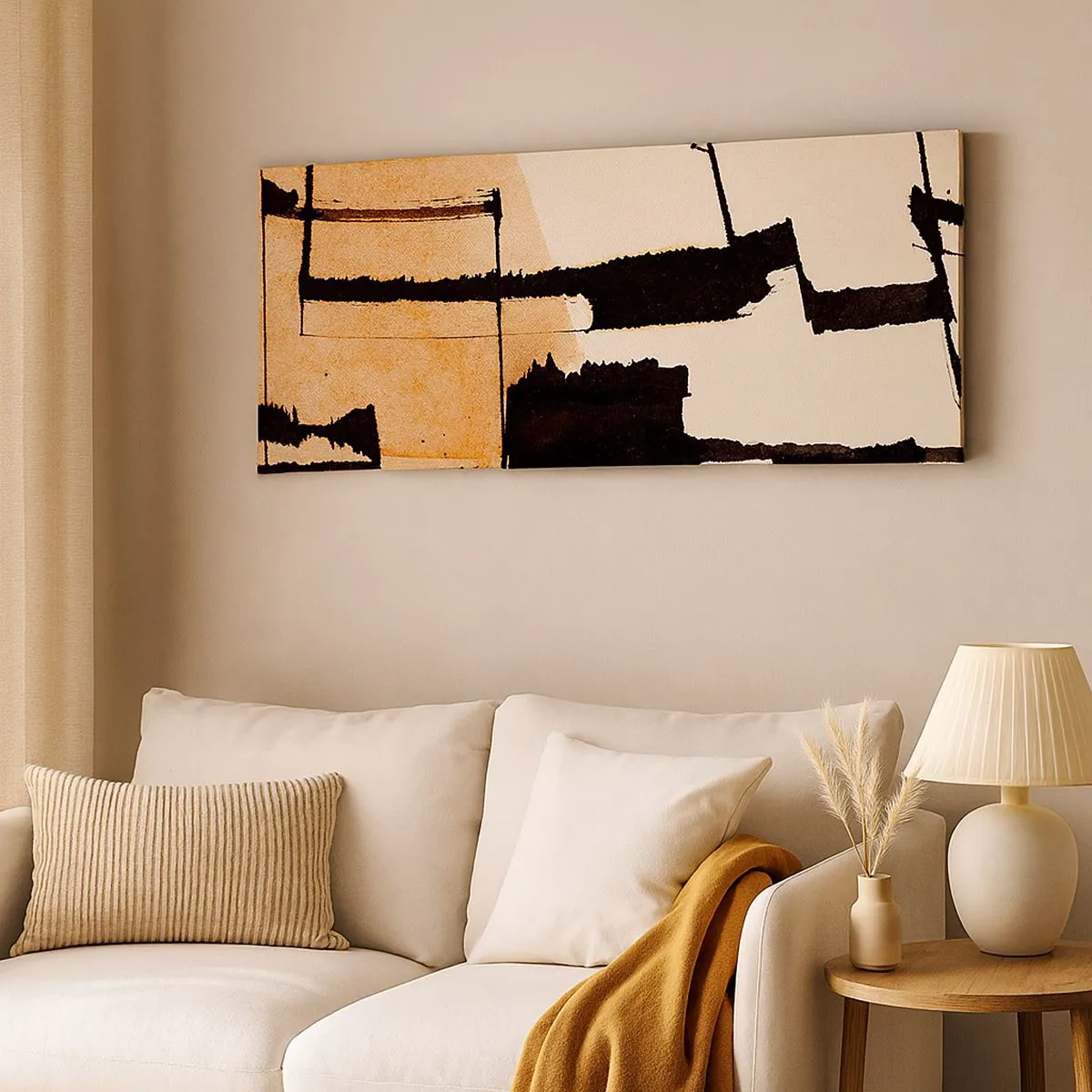 Impression sur toile - Image sur toile - De l’ordre malgré tout - 100x40 cm