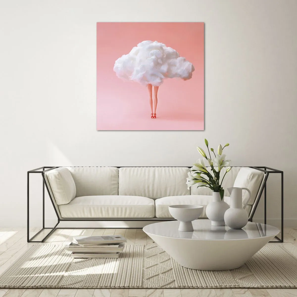 Impression sur verre - Image sur verre - Douce promesse - 40x40 cm