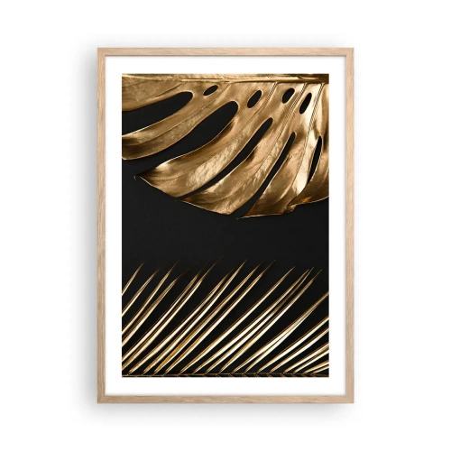 Affiche dans un chêne clair - Poster - Différent et tout aussi cher - 50x70 cm