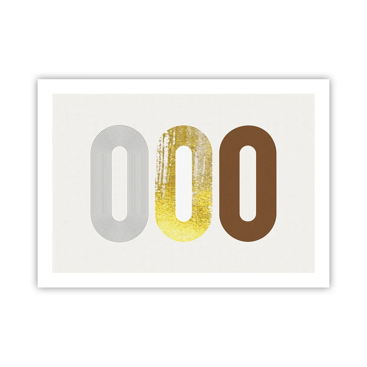 Affiche - Poster - Ooo! - 70x50 cm
