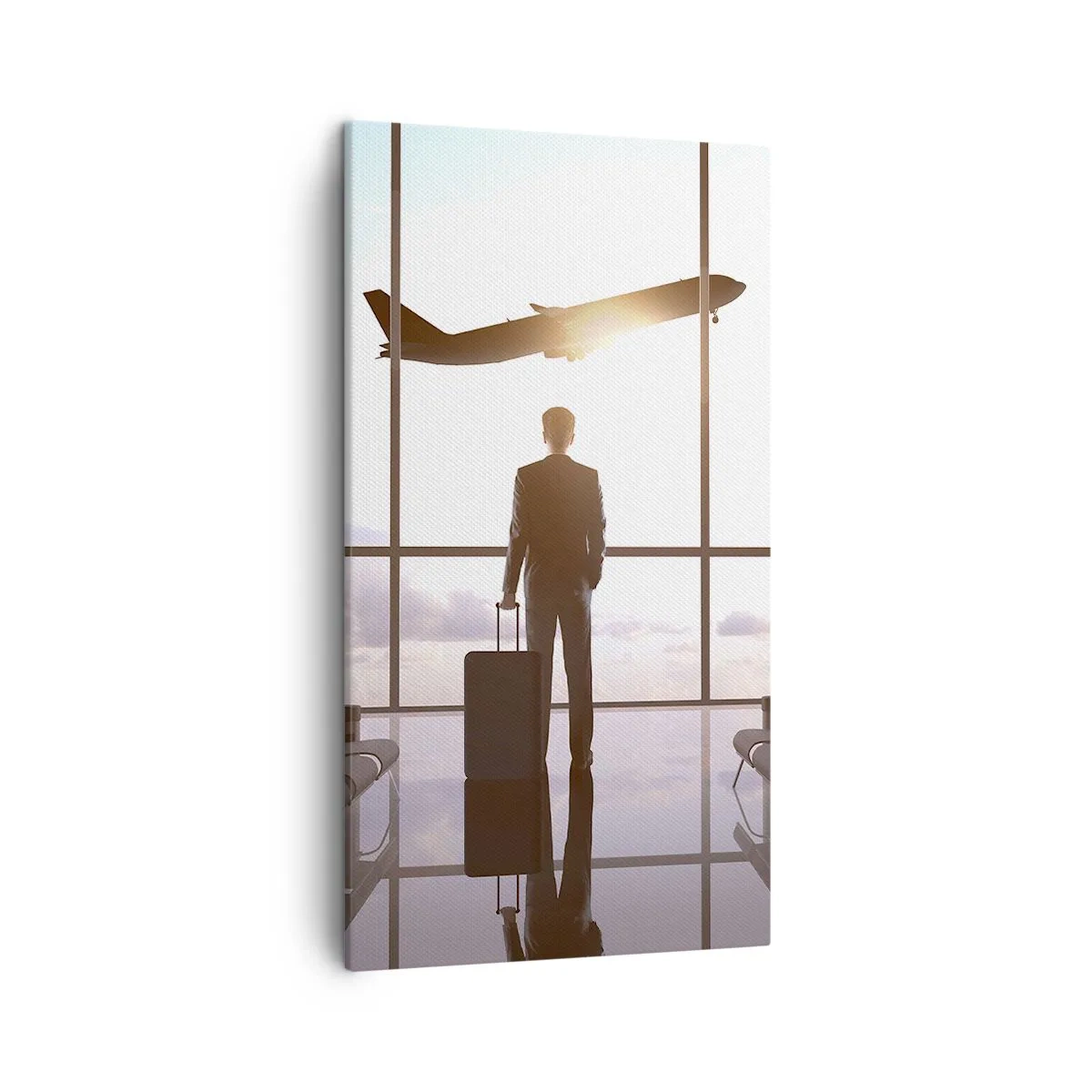 Impression sur toile - Image sur toile - Vous avez le temps, ralentissez - 45x80 cm