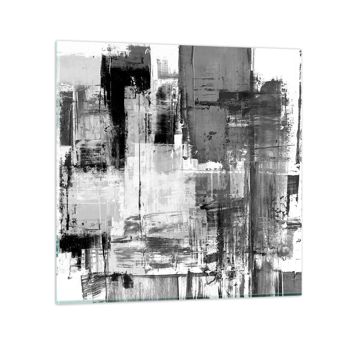 Impression sur verre - Image sur verre - Le gris est beau - 30x30 cm